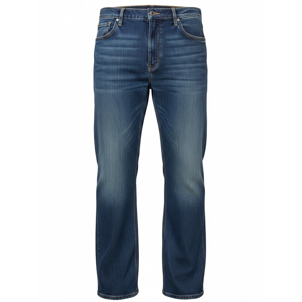 Black Label Lauren Ralph Lauren Jeans 14W Wide Leg High Rise Plus Size 38x29